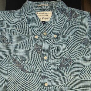 Reyn Spooner Hawaiian Island Surfrider Men's Tailored Fit Shirt